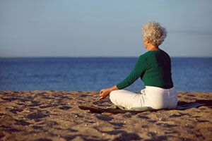 seniors meditation